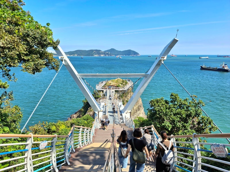 부산 송도 가볼만한곳 송도용궁구름다리 뚜벅이 여행 주차 입장료 암남공원 애견동반