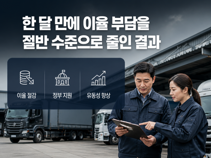 화물차 정책자금 일반대출 차이점, 신청 전에 먼저 봐야 할 항목