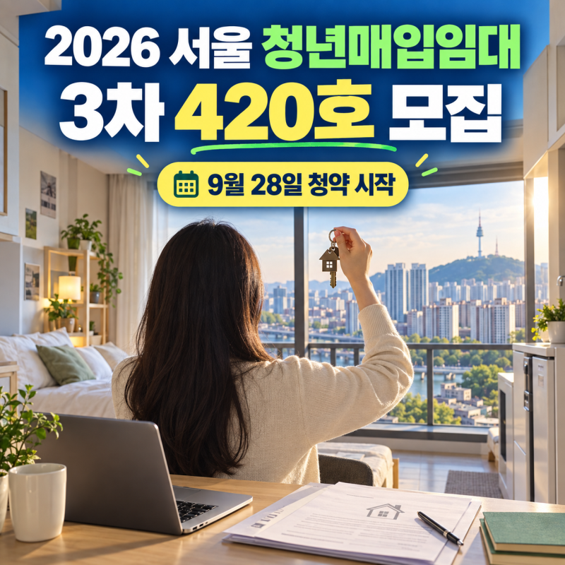 보증금 100만 원에 풀옵션 자취? 9월 28일 시작되는 서울 LH 청년매입임대 꿀팁