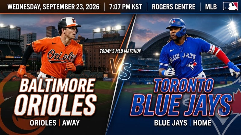 9-24 MLB 주요 경기 전망 & 선발 맞대결 분석 (디트로이트 vs 워싱턴 / 볼티모어 vs 토론토 / 샌프....