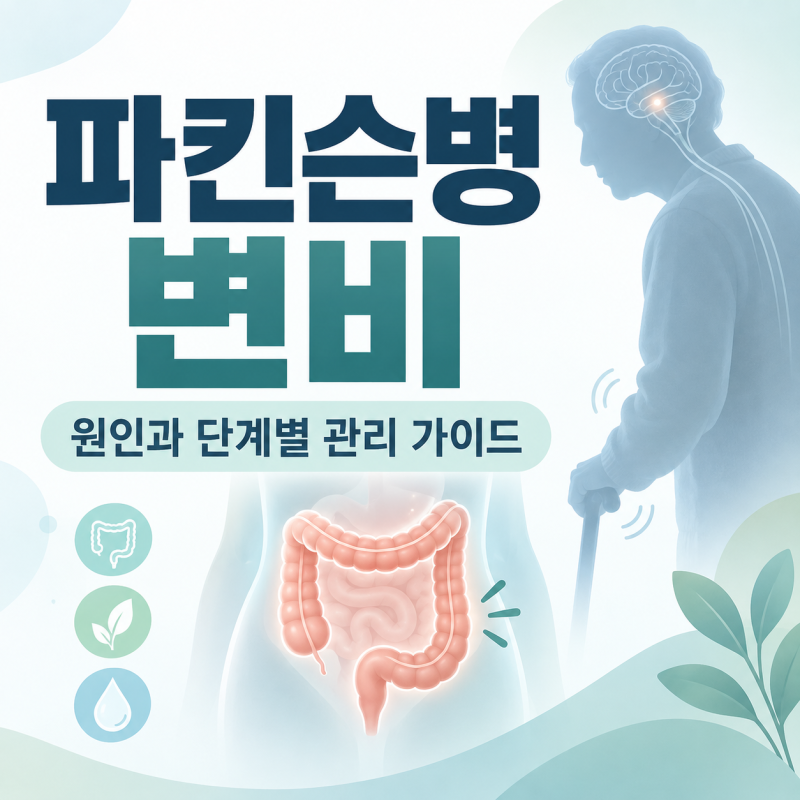 파킨슨병 변비 생기는 이유는? 관리법까지