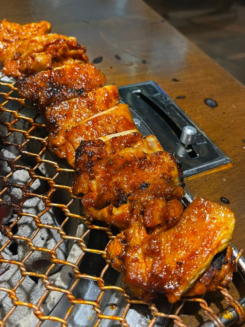 부산 사상 맛집 계주 숯불닭갈비 | 양념파도 소금구이가 더 맛있었던 후기