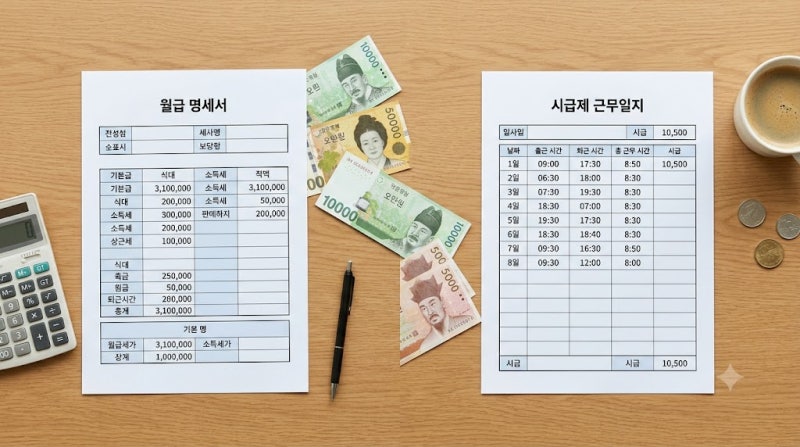 2026 추석 연휴 휴일근로수당 계산법 총정리 5인 미만 알바 월급제 완벽 비교