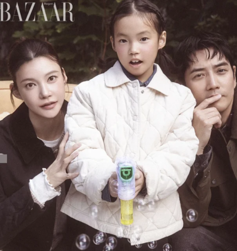 "부모 이목구비 그대로!" 주상욱♥차예련, 9살 딸 인아 최초 공개… 완성형 비주얼 화보