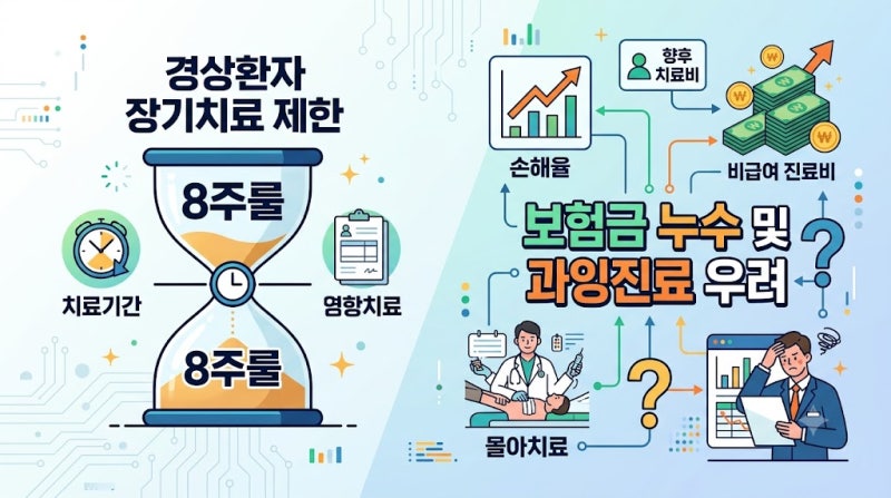 자동차보험 '8주룰' 시행, 과잉진료 잡고 손해율 낮출 수 있을까?