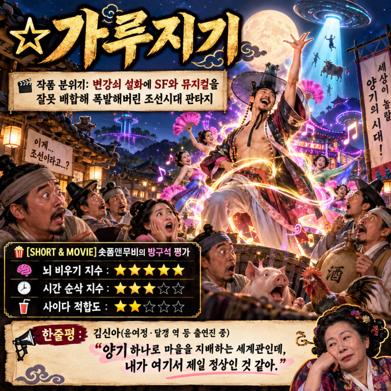 가루지기 후기, 개연성 안드로메다로 날려버린 봉태규의 K-고전자본주의 영화