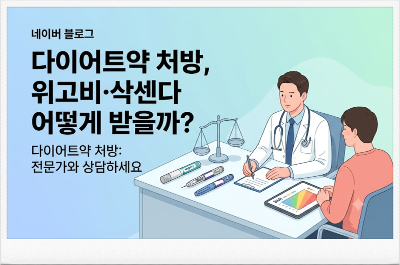 다이어트약 처방, 위고비·삭센다 어떻게 받을까?