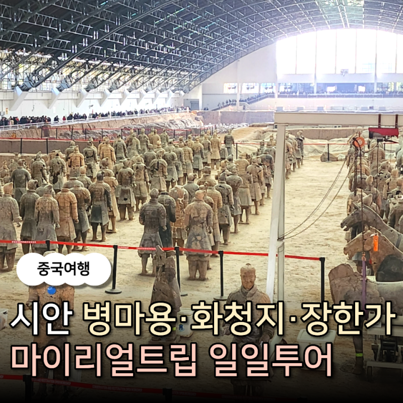 가을 중국 여행지 추천 시안(서안) 마이리얼트립 병마용·화청지·장한가 코스 추천