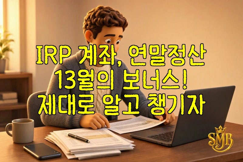 IRP 계좌, 연말정산 13월의 보너스! 제대로 알고 챙기자