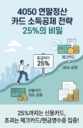 신용카드 소득공제 이미 한도 꽉 채웠다면? 지금 당장 체크카드와 현금영수증으로 갈아타야 ....