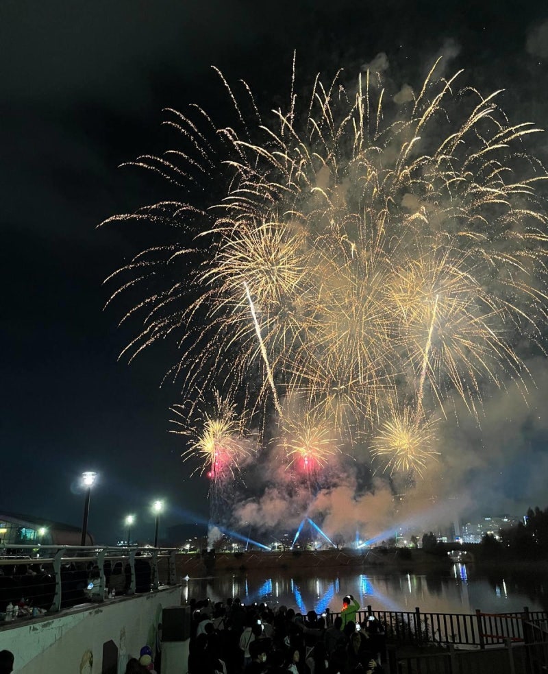 2026坡州煙火節10月31日舉行｜雲井湖水公園煙火節日程總整理