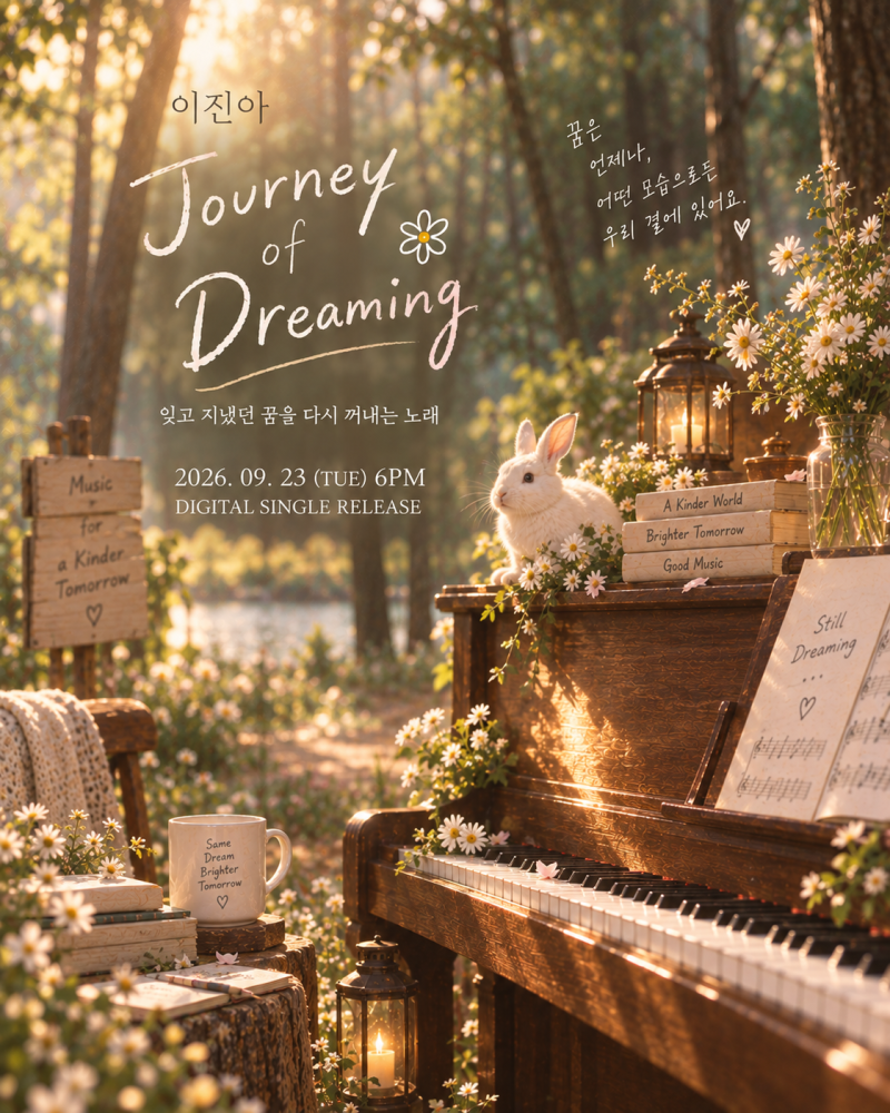 잊고 있던 꿈을 다시 꺼내는 노래, 이진아 ‘Journey of Dreaming’