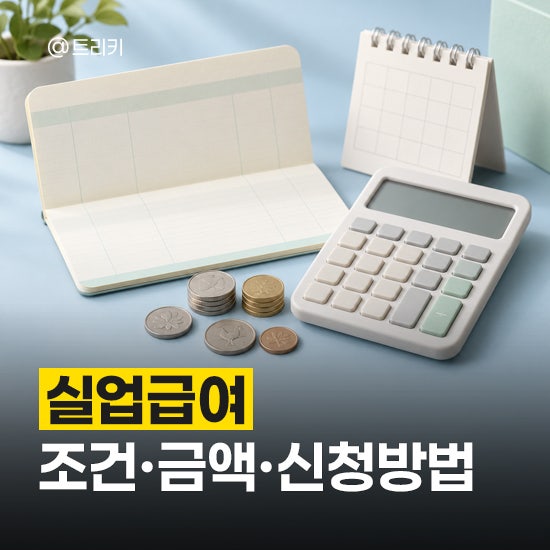 실업급여 조건과 신청방법, 금액 총정리, 나는 얼마나 받을까?