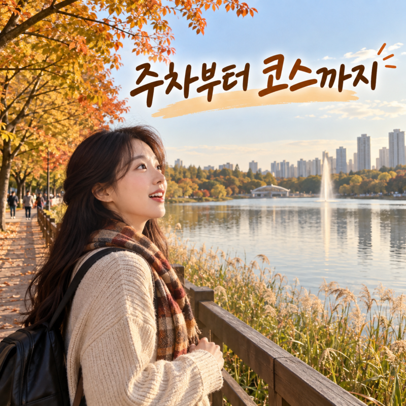 일산호수공원 가을에 간다면? 주차부터 한 바퀴 코스까지
