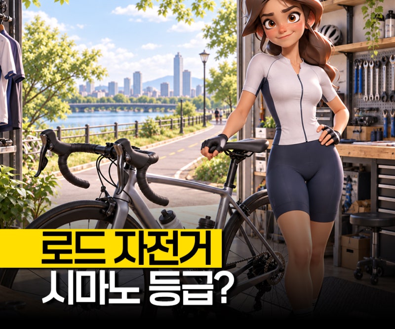 105급로드, 소라부터 듀라에이스까지 로드자전거등급 정리해드릴게요
