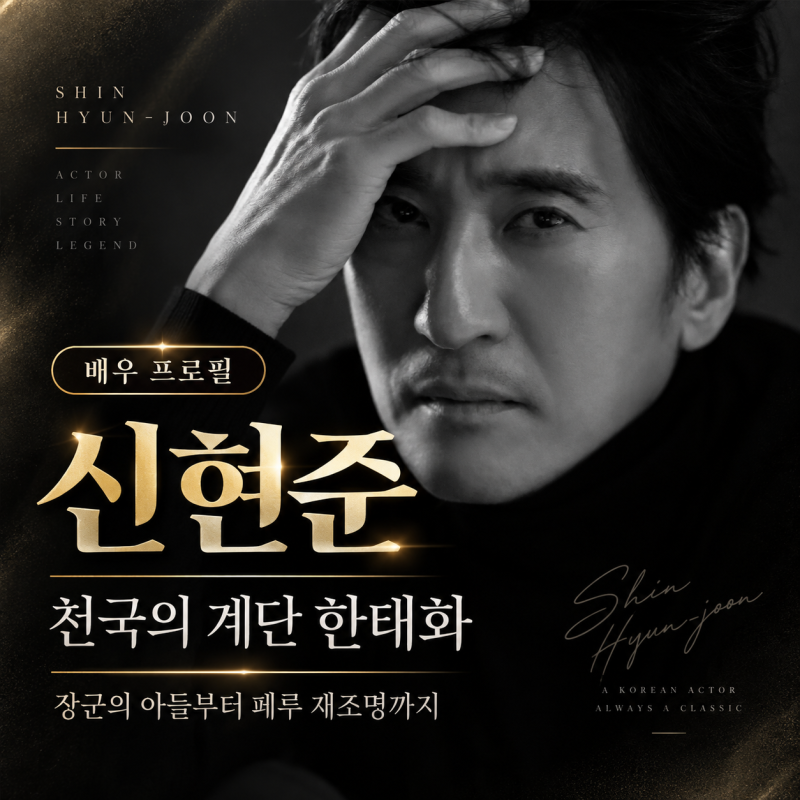 신현준 프로필｜장군의 아들 하야시부터 천국의 계단 한태화, 페루에서 다시 전성기 맞은 배....
