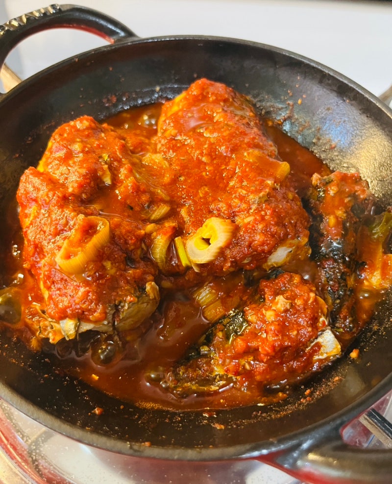 통조림 고등어 감자조림, 후딱 만들어 보세요.
