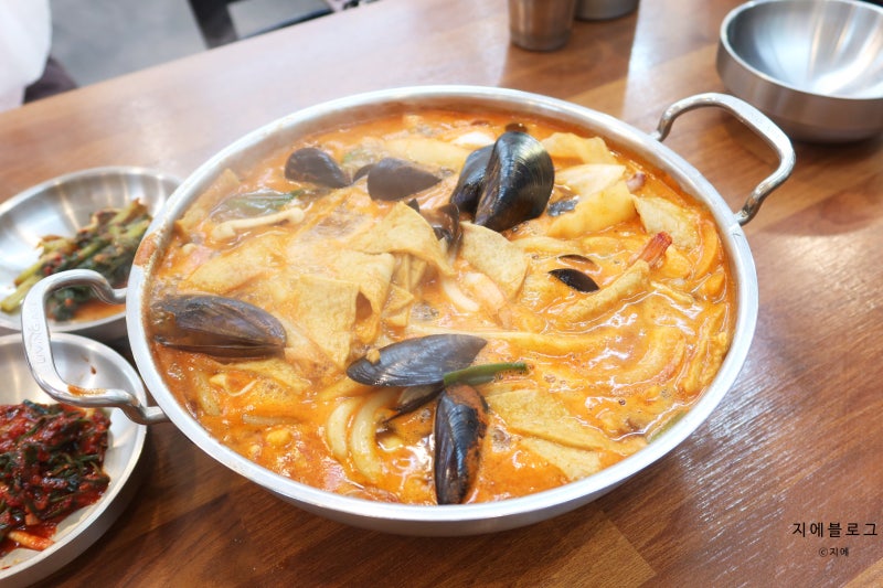 부천 중동 맛집 박승광칼국수 해물칼볶이 후기 신중동역 점심 맛집