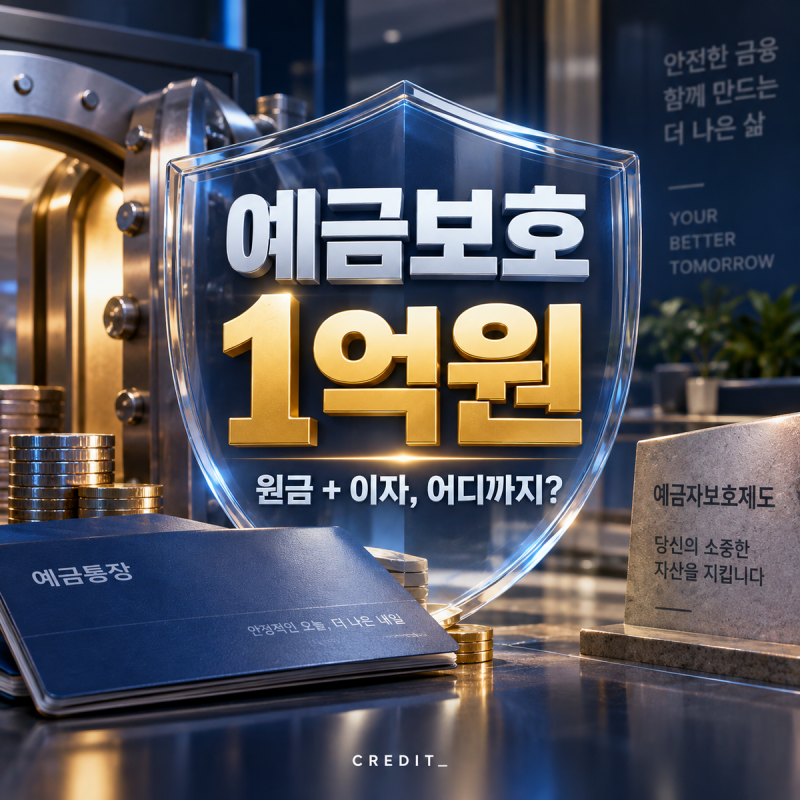 예금자보호 1억원 시대｜원금·이자·금융회사별 계산법과 분산 체크