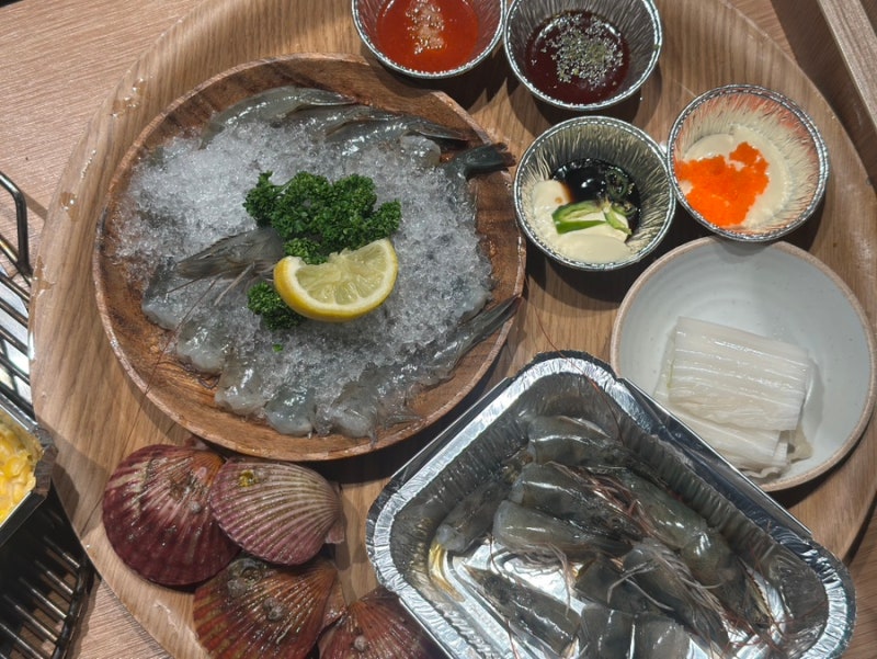 [경기/시흥] 생새우 무한리필 맛집 대물수산 오이도본점