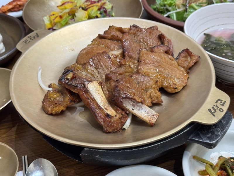 [담양 갈비 맛집] 달콤 짭짤 숯불 향에 육즙 팡팡 '쌍교숯불갈비 본점' 솔직 후기 (feat. 들깨수....