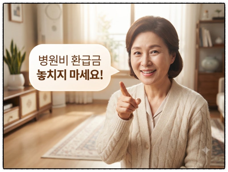 2026 병원비 환급금 조회: 건강보험 본인부담상한 초과금 지급 계좌 등록법