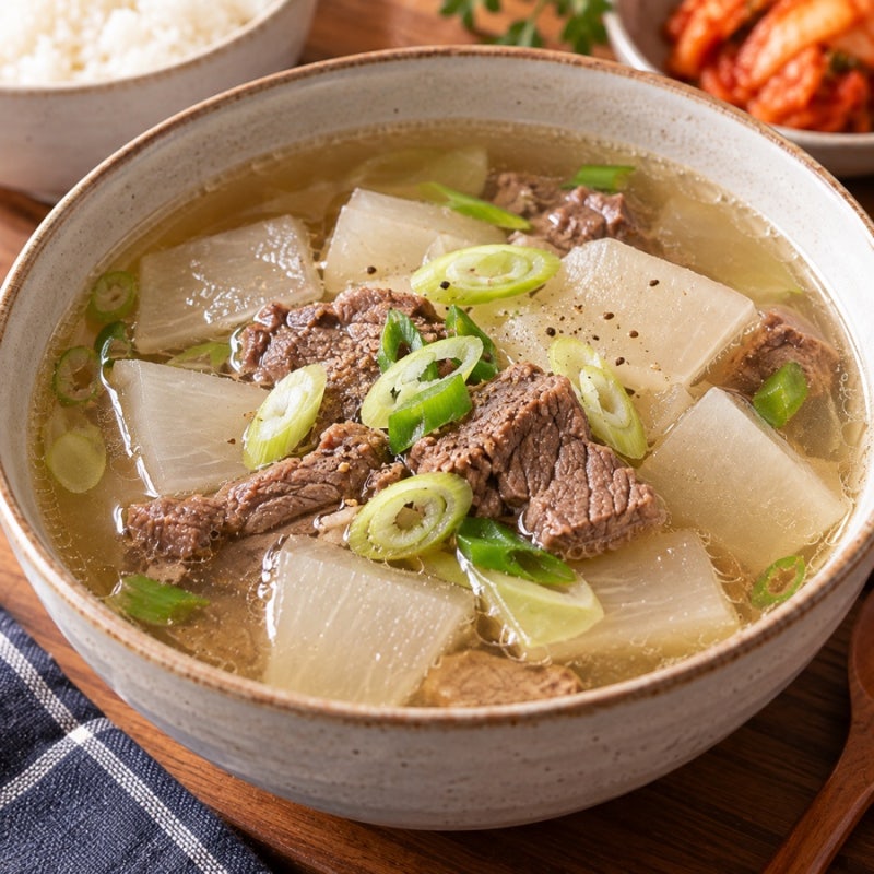 소고기무국 황금레시피 맑고 깊게 끓이는 법, 소고기 부위부터 비린내 없이 끓이기