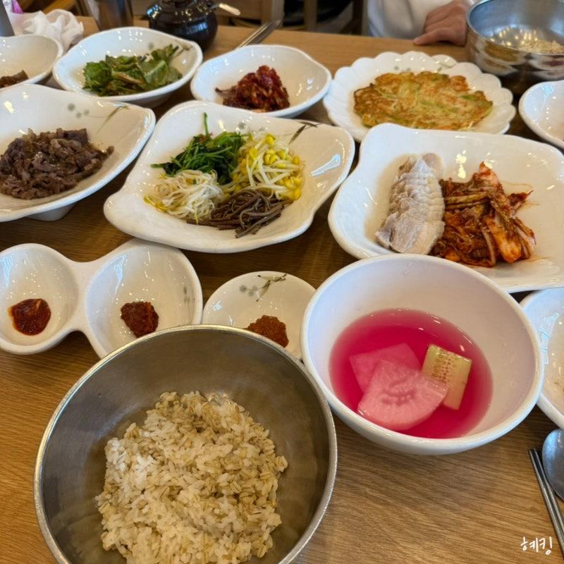 순천만국가정원 근처에서 꼭 먹어봐야 할 보리밥정식 맛집 :: 벽오동