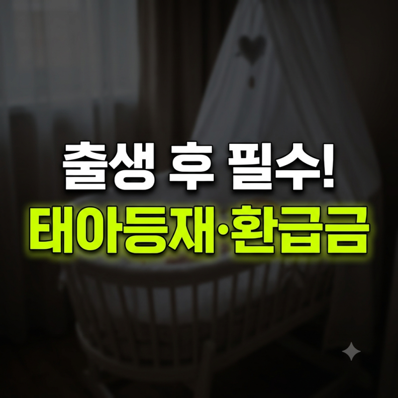 아이 출산 후 현대해상 태아보험 태아등재 및 환급금 정산 가이드