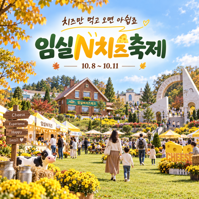 치즈만 먹고 오는 축제는 아닙니다｜2026 임실N치즈축제 기간·주차·체험 동선