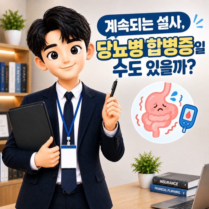 계속되는 설사, 당뇨병 합병증일 수 있을까? — 원인부터 대처법, 보험 준비까지