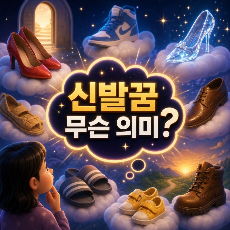 신발꿈 해몽 총정리! 상황별 해석 알아보기