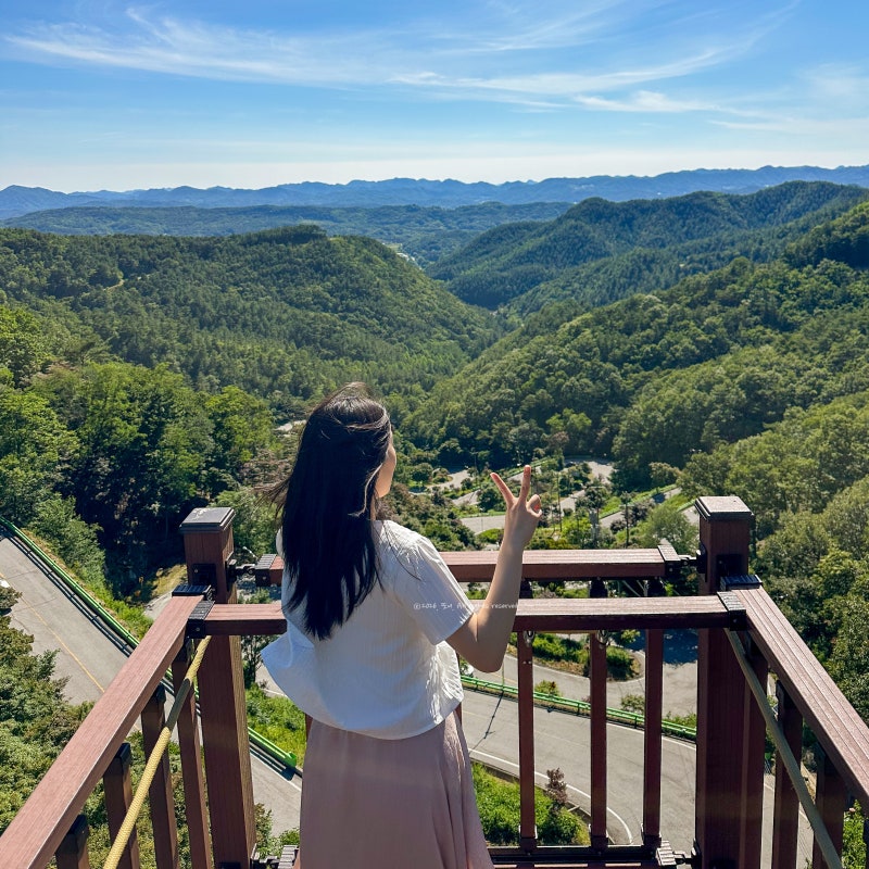 報恩旅遊景點：馬耳嶺展望台，忠北旅遊自駕路線