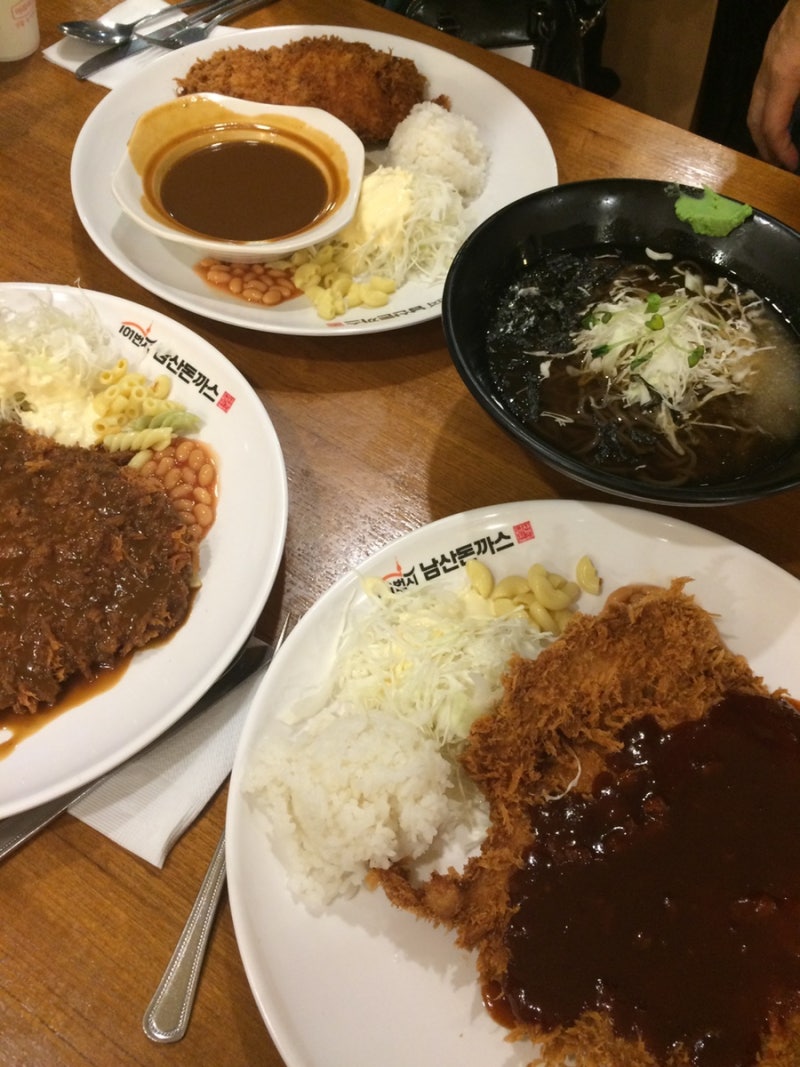 남산타워 근처 맛집 101번지 남산돈까스 본점 | 왕돈까스 가족 나들이
