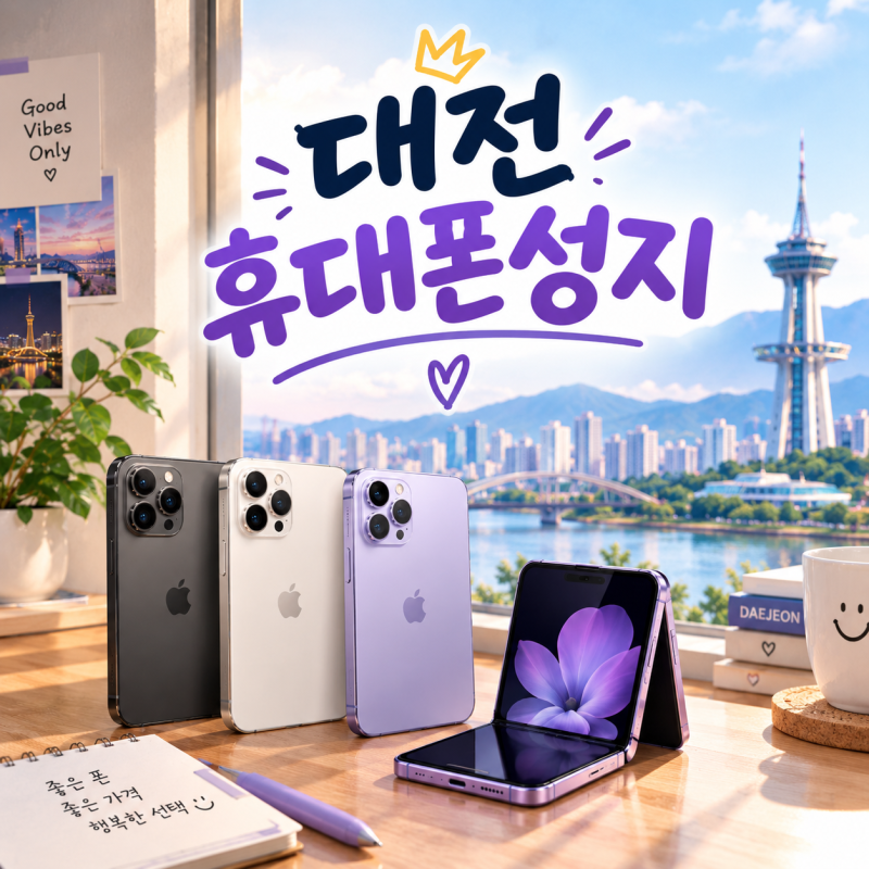대전 휴대폰 성지 시세표 가격만 보고 결정하면 안 되는 이유