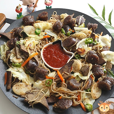 신림동 순대촌 스타일의 백순대볶음 레시피 백순대양념장 만들기