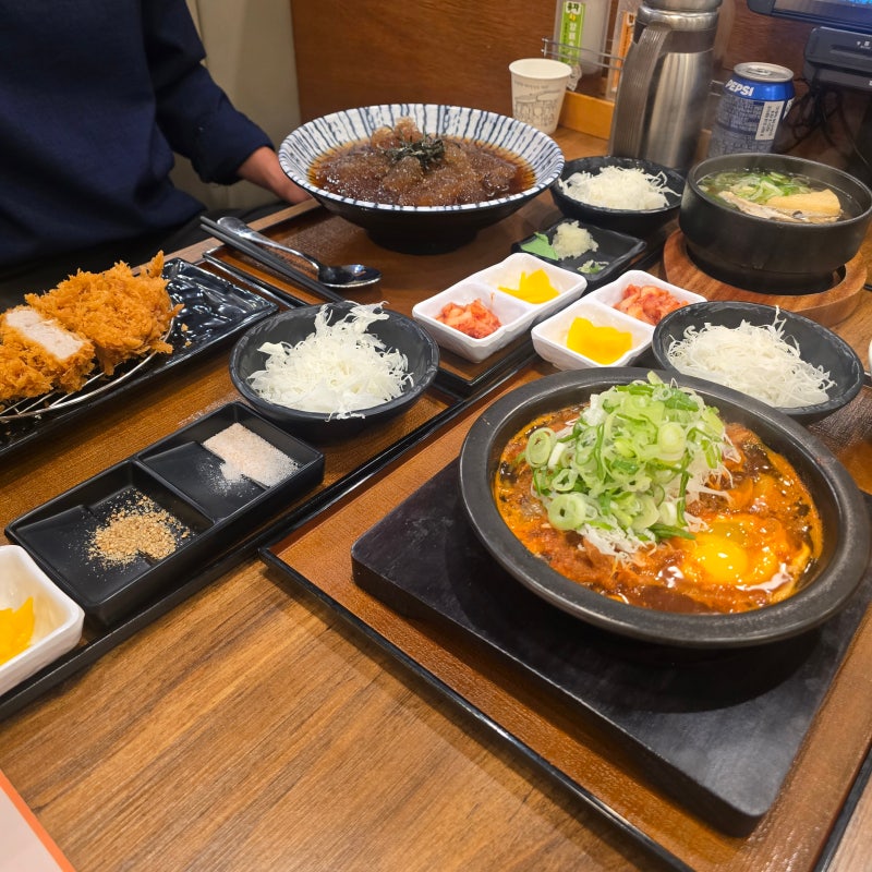 [대구] 테크노폴리스 맛집 쿠마키친 현풍점, 돈카츠부터 얼큰나베까지