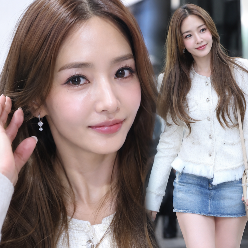 "얼굴 달라졌다.." 성형설 불거졌는데 47세 한채영 미니스커트 입고 공개한 근황
