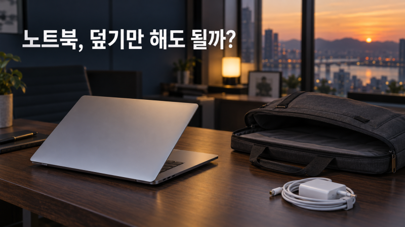 노트북 덮개만 닫아도 괜찮을까? 절전·최대 절전·종료 차이