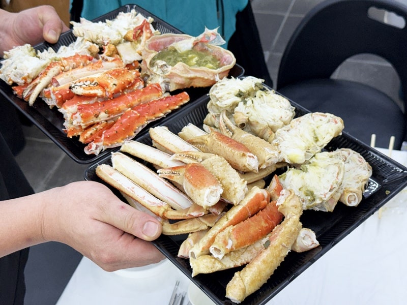 속초중앙시장 대게 맛집 아빠가 잡아온 붉은대게 포장부터 홍게라면까지