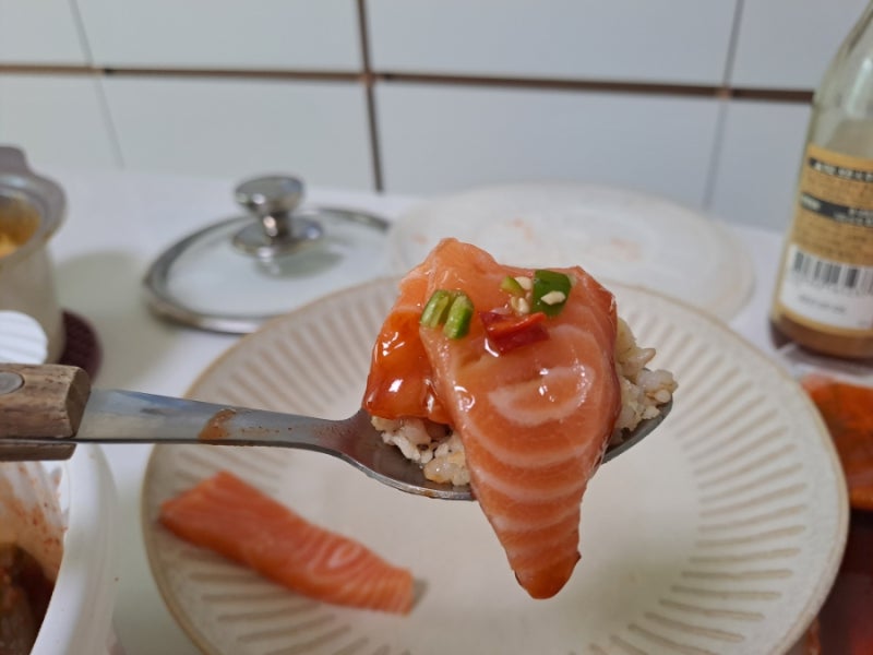 연어회 필렛 손질 곤부즈메 숙성 방법, 재료, 레시피