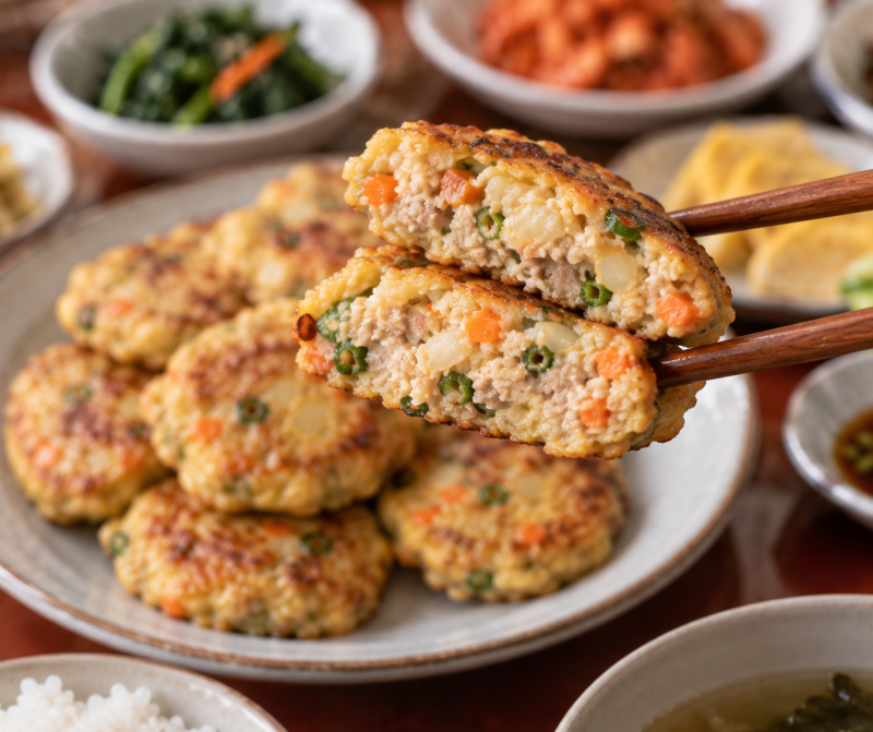 추석 제사 동그랑땡 레시피, 아기 먹일 반죽만 이 비율로 바꾸는 방법