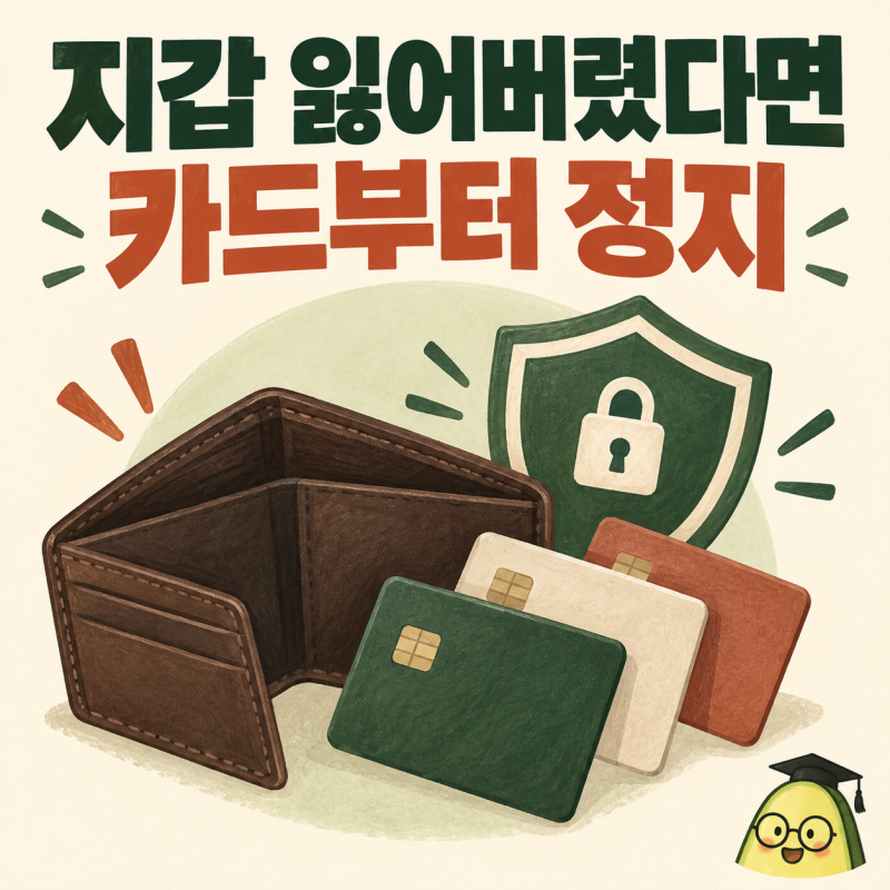 신용카드 분실 일괄신고 방법, 지갑 잃어버렸을 때 처리 순서