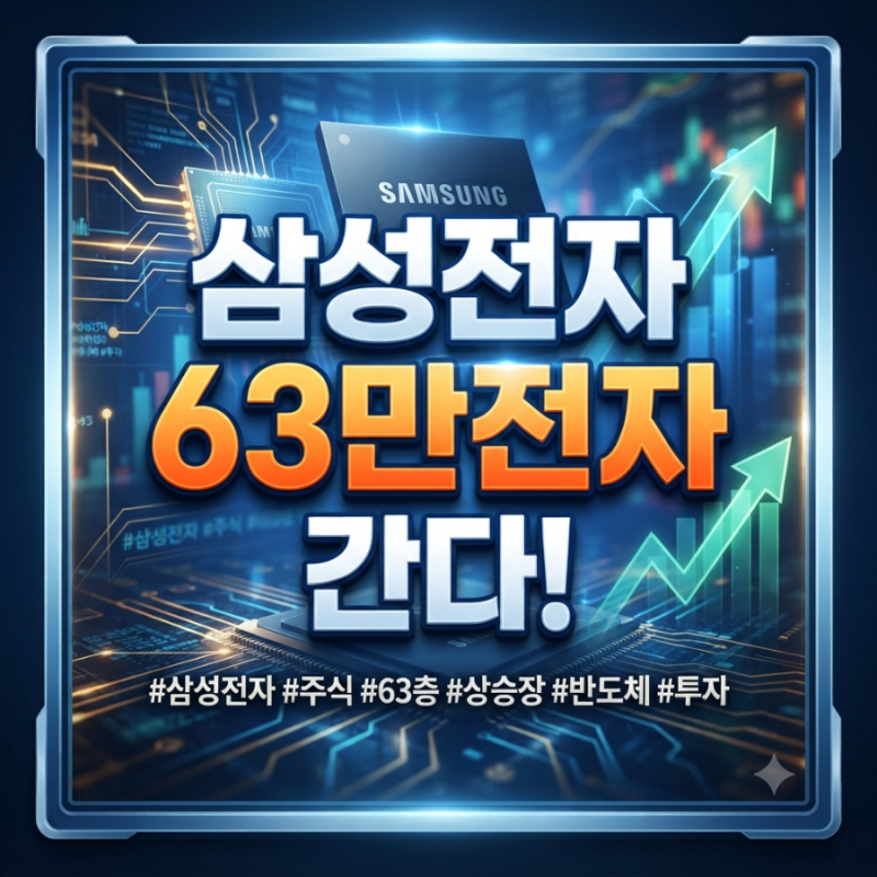 삼성전자 63만전자 간다? 유안타증권 목표주가 상향 및 3분기 실적 전망 총정리