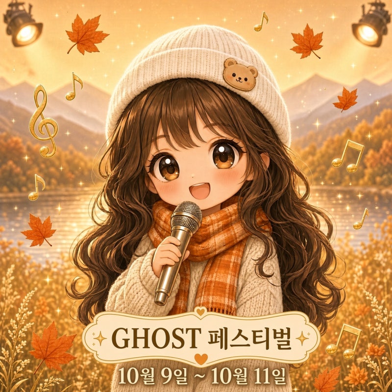 2026 GHOST 페스티벌 라인업 가수, 주차, 가는 길 총정리 (파주 임진각 평화누리)