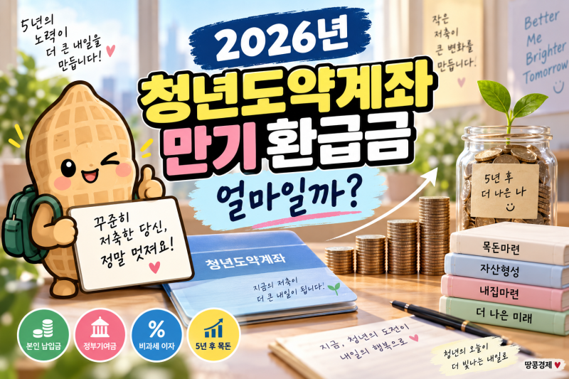 2026년 청년도약계좌 만기 환급금 얼마일까? 월 70만원 넣었다면