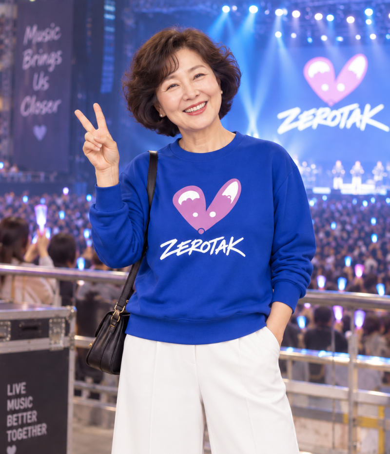 영탁 콘서트 티셔츠,코발트 블루 긴팔티셔츠,영탁 팬카페 색깔,미스터트롯 굿즈제작,콘서트 ....