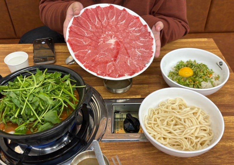 [잠실역 맛집] 숨겨진 잠실 샤브샤브 맛집, 등촌샤브 장미상가점