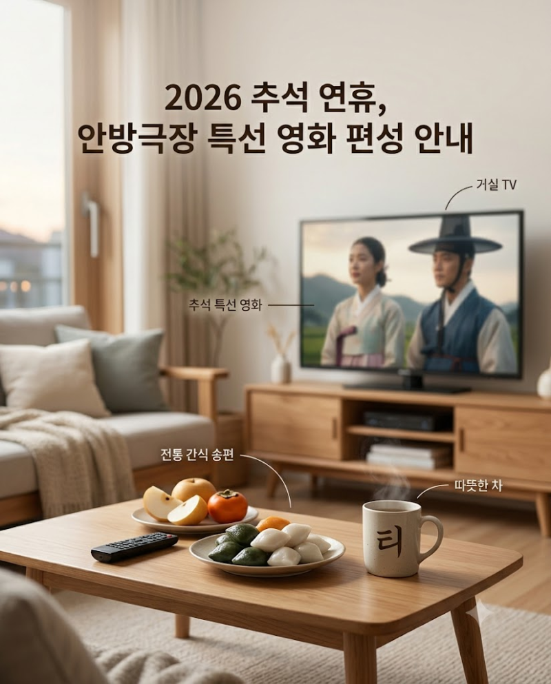 올해 추석 영화 뭐 볼까? 지상파 3사 추석 영화 편성표 보니.. 작년과 확실히 다른 점 '3가지'