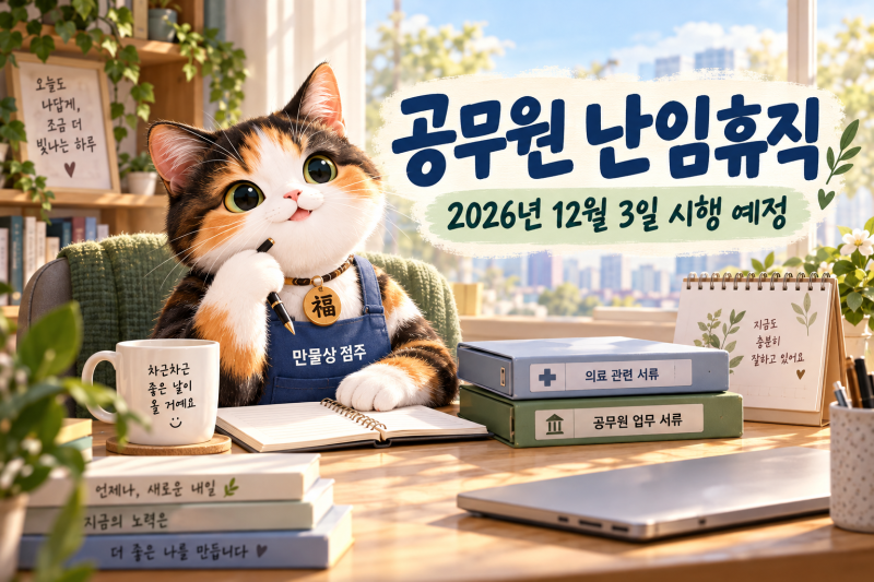 공무원 난임휴직 12월 3일 시행 예정｜1년·연장·증빙서류 확인